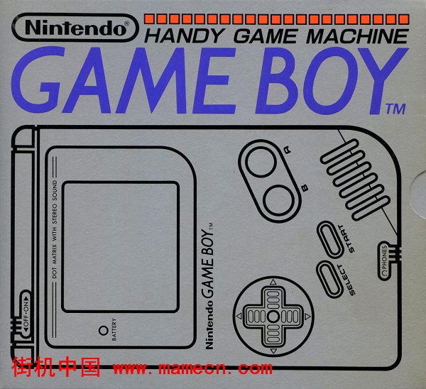 掌上游戏机gameboy街机游戏海报